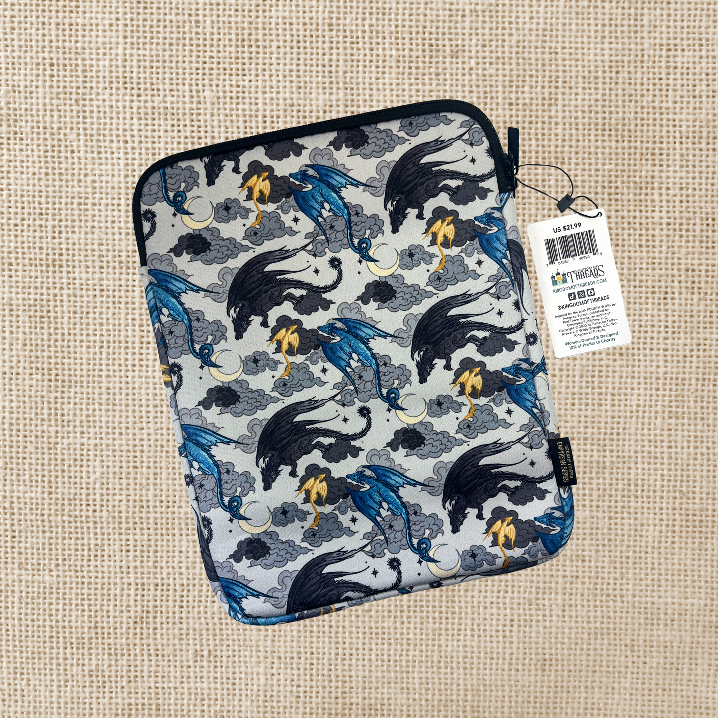 Dragon Trio Hardcover Book Sleeve | Fourth Wing