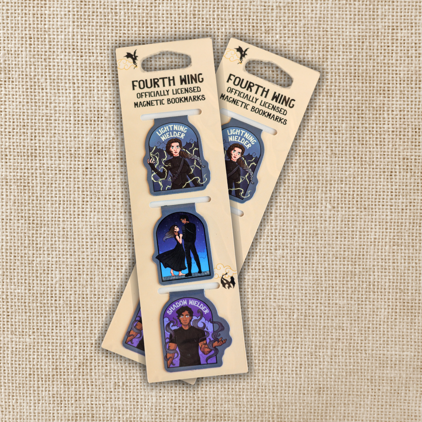 Xaden & Violet Magnetic Bookmarks | Fourth Wing