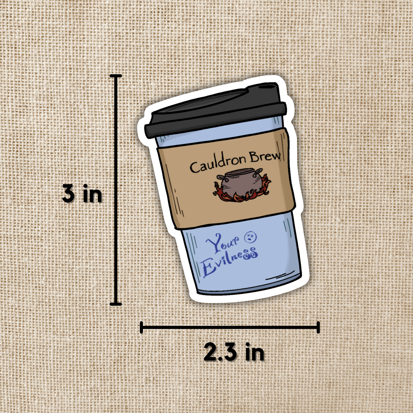 Cauldron Brew Sticker | Assistant to the Villain