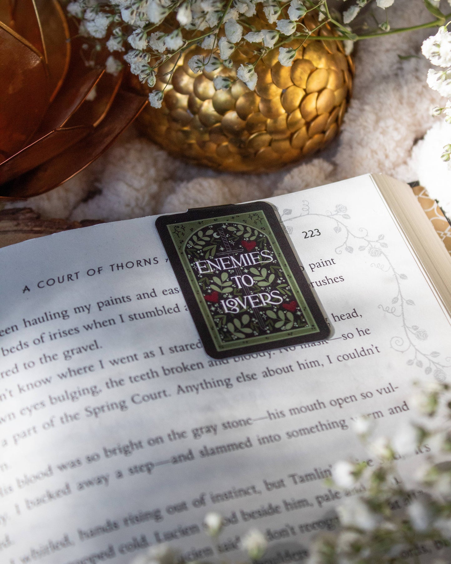 Enemies To Lovers Tarot Card Magnetic Bookmark