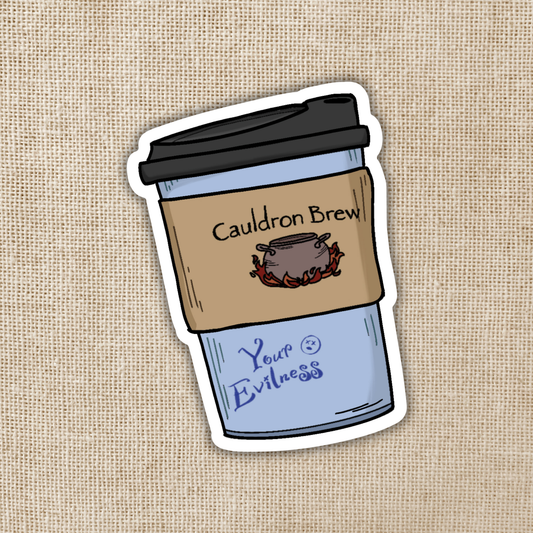 Cauldron Brew Sticker | Assistant to the Villain