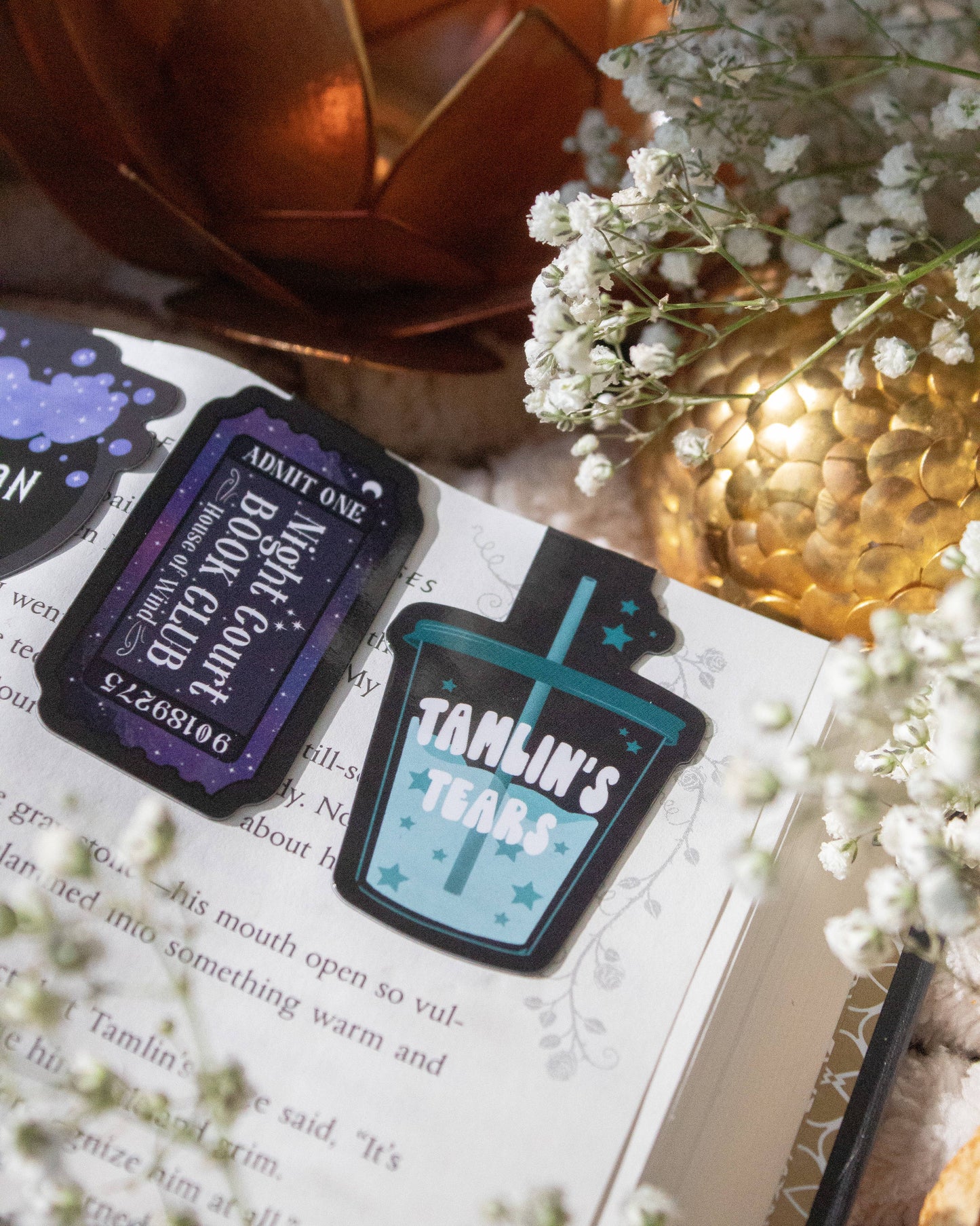ACOTAR Magnetic Bookmarks | Set of 3