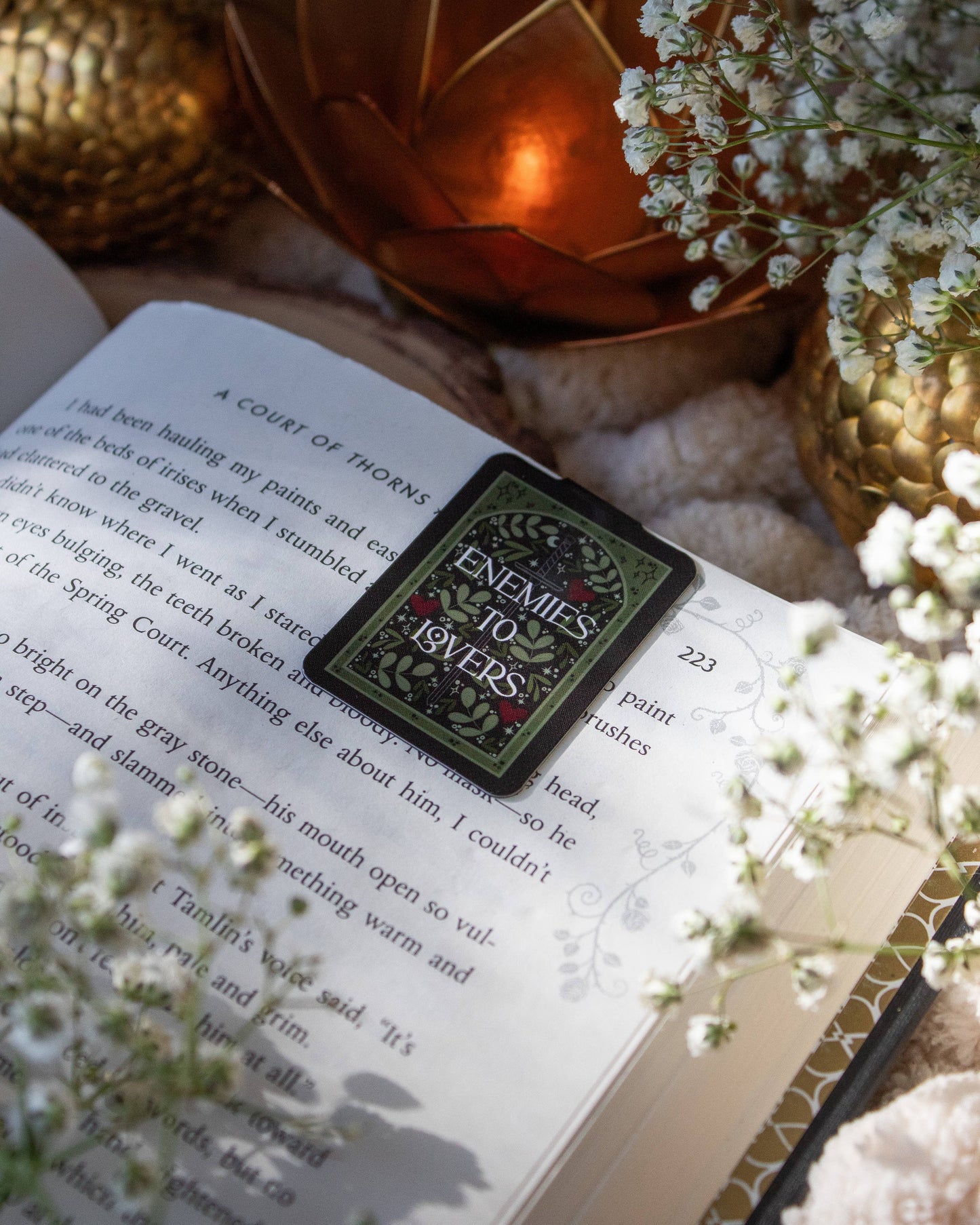 Enemies To Lovers Tarot Card Magnetic Bookmark