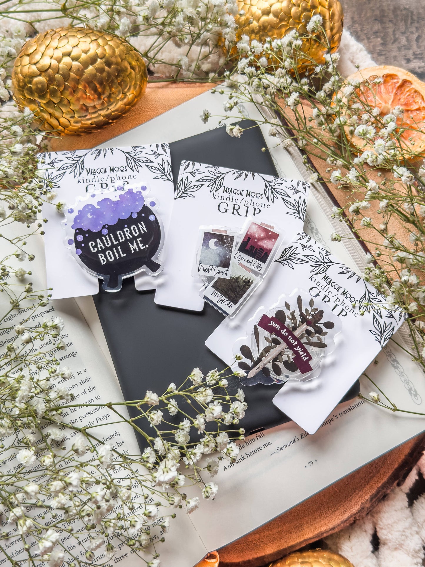 ACOTAR Cauldron Boil Me Kindle / Phone Grip