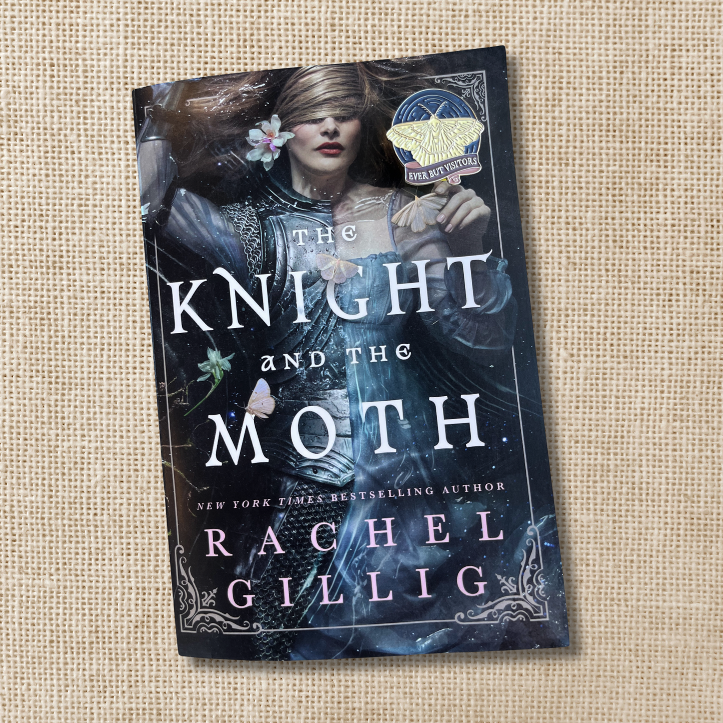 Ever But Visitors Enamel Pin | The Knight and the Moth