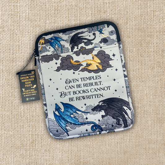 Dragon Trio Hardcover Book Sleeve | Fourth Wing